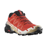 Salomon - Uomo Speedcross 6 Fiery Red / Black Safari