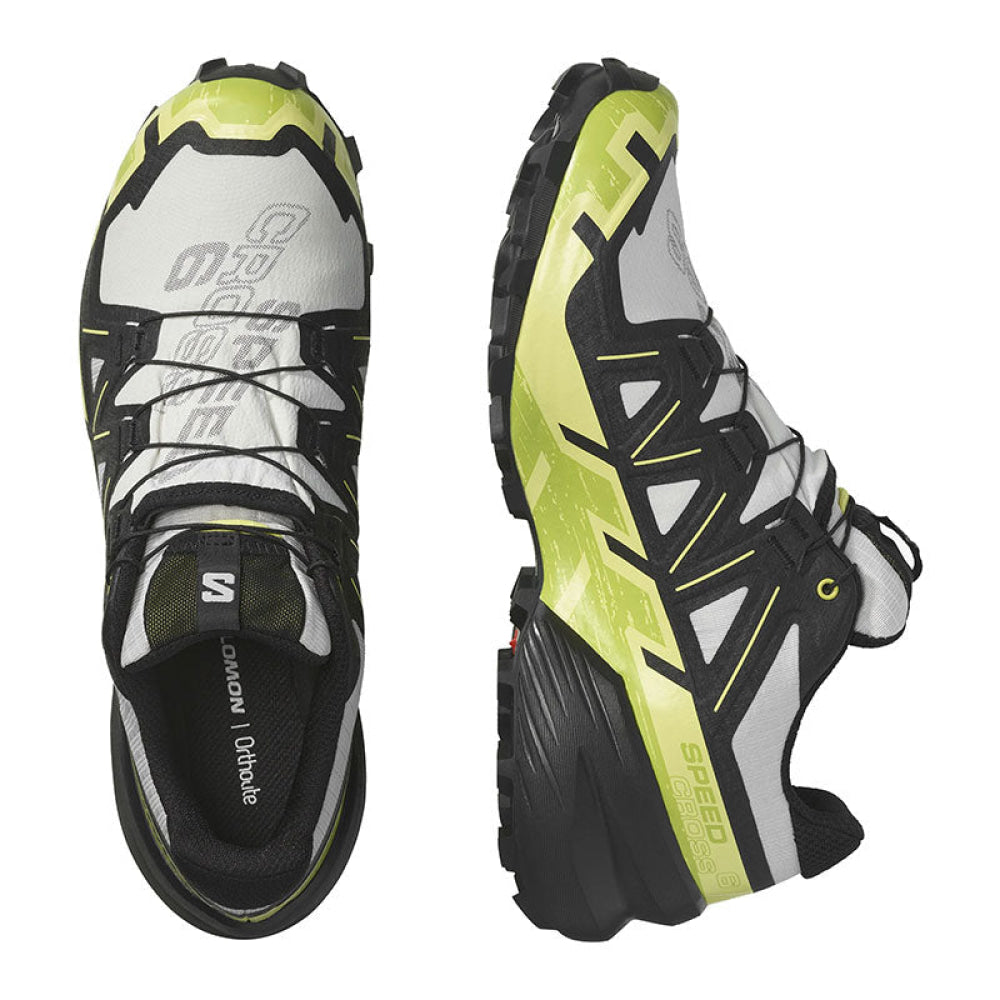 Salomon - Uomo Speedcross 6 Gtx Lunar Rock / Black Sunny Lime