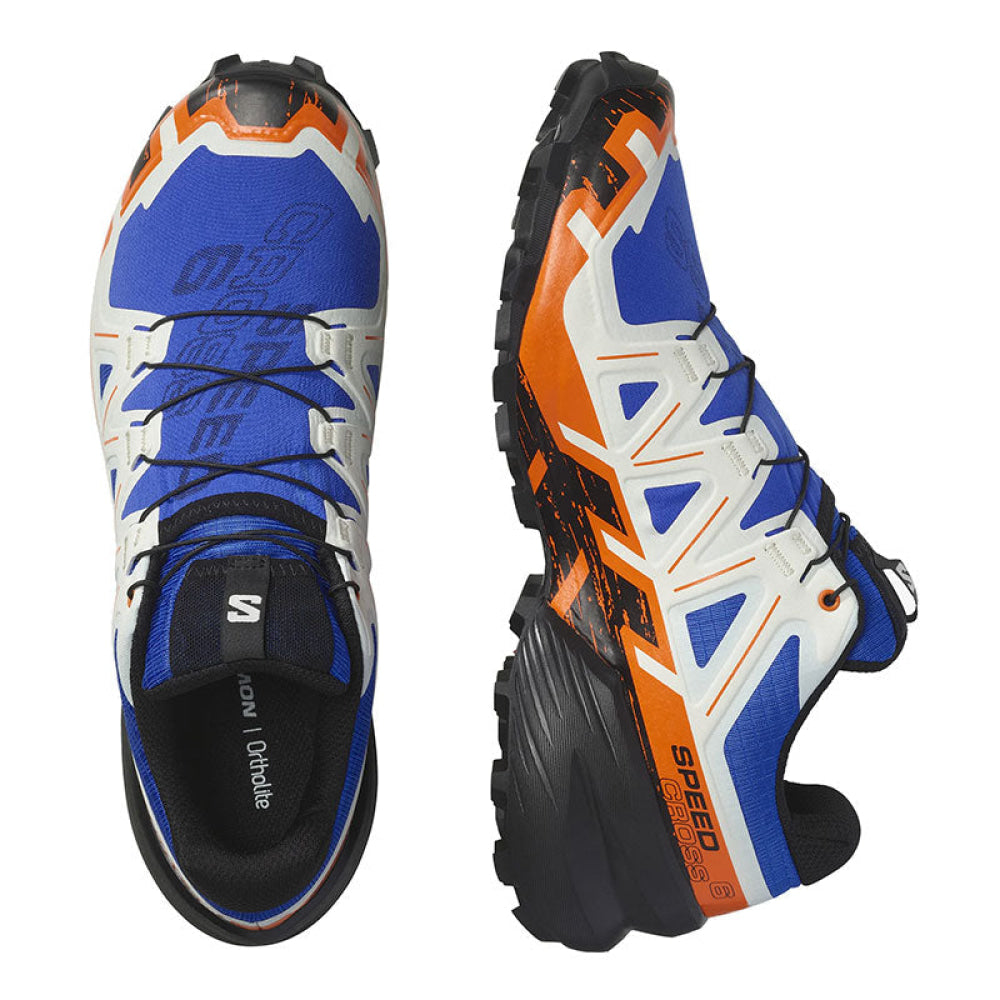 Salomon - Uomo Speedcross 6 Lapis Blue / Black Scarlet Ibis