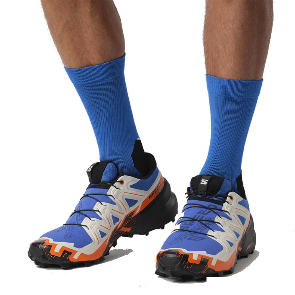 Salomon - Uomo Speedcross 6 Lapis Blue / Black Scarlet Ibis