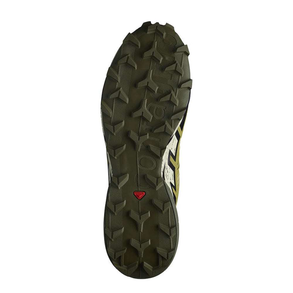 Salomon - Uomo Speedcross 6 Leek Green / Black Bleached Sand