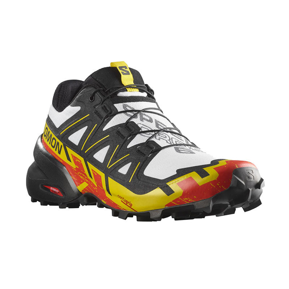 Salomon - Uomo Speedcross 6 White / Black Empire Yellow