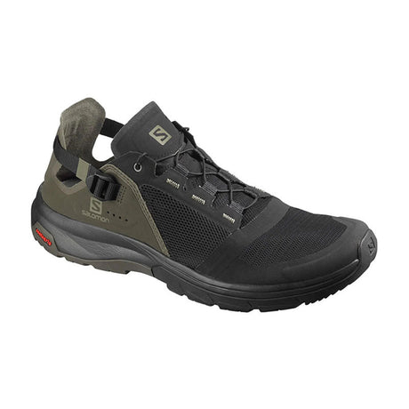 Salomon - Uomo Techamphibian 4 Black/Dark Brown 41 1/3