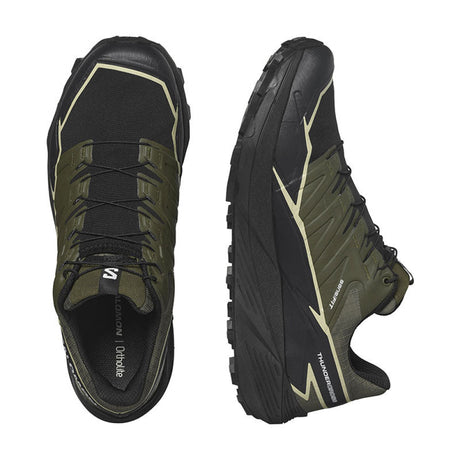 Salomon - Uomo Thundercross Gtx Olive Night / Black Alfalfa