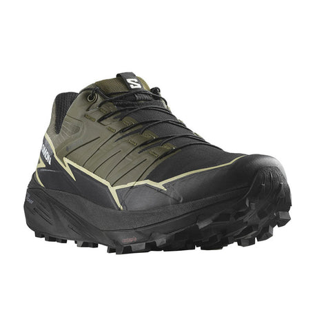 Salomon - Uomo Thundercross Gtx Olive Night / Black Alfalfa