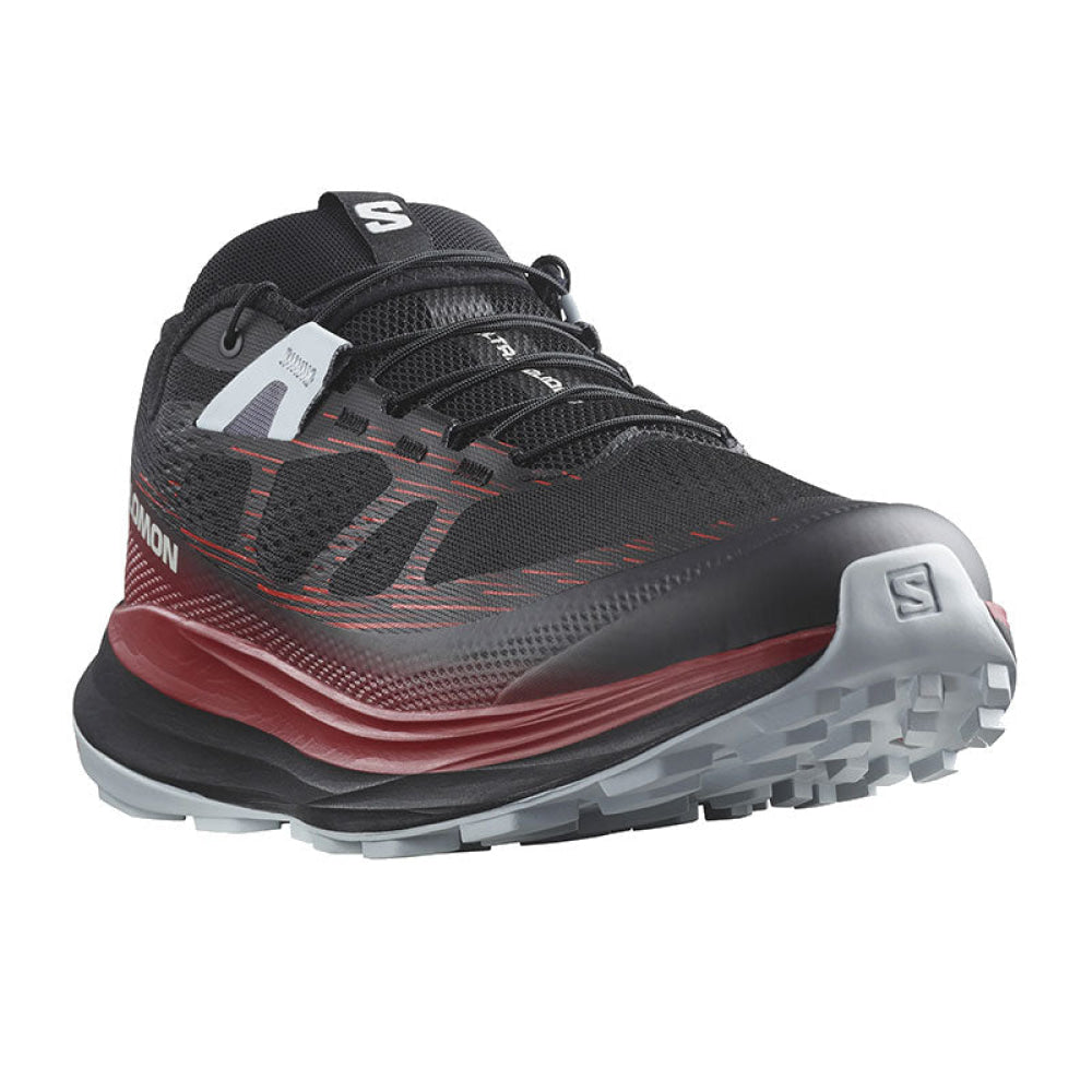 Salomon - Uomo Ultra Glide 2 Black / Biking Red Pearl Blue