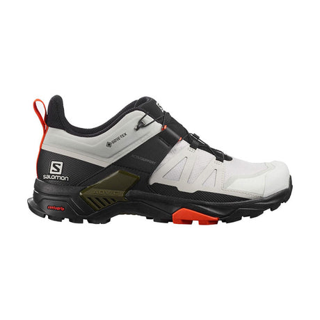 Salomon - Uomo X Ultra 4 Gtx Lunar Rock / Black Cherry Tomato 41 1/3