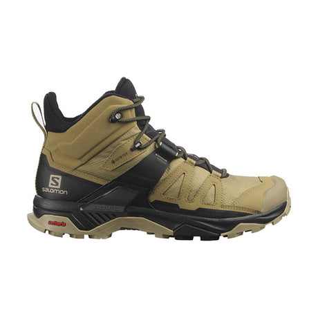 Salomon - Uomo X Ultra 4 Mid Gtx Kelp / Black Safari 48