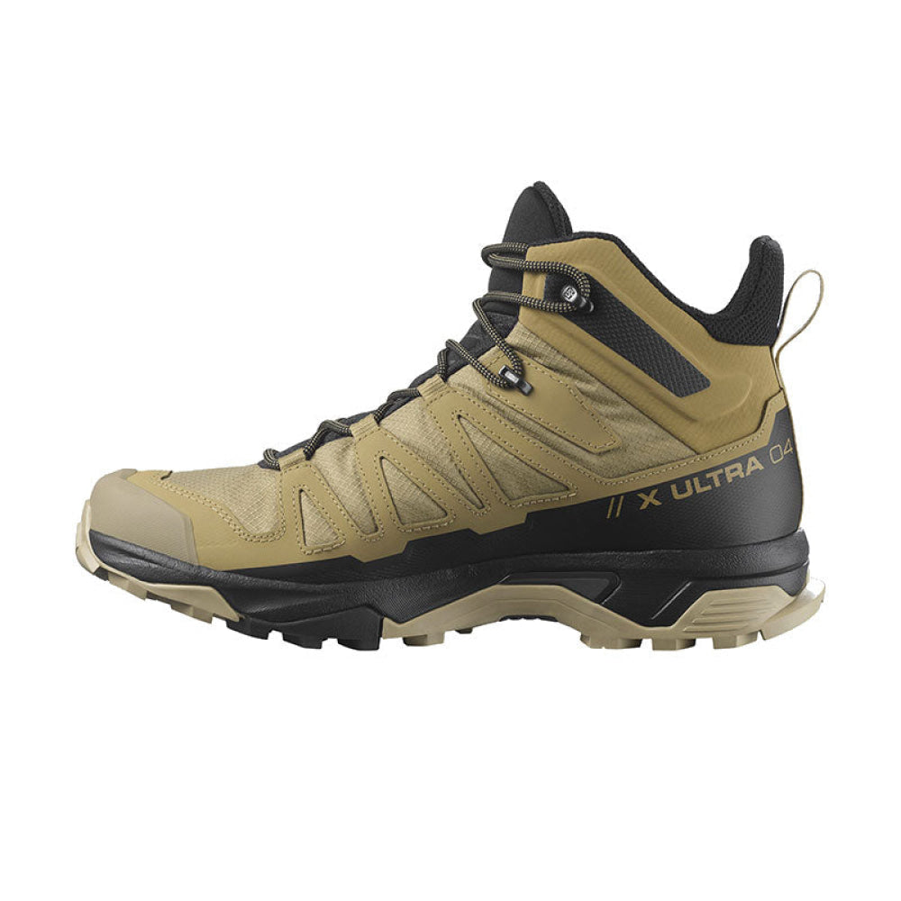 Salomon - Uomo X Ultra 4 Mid Gtx Kelp / Black Safari