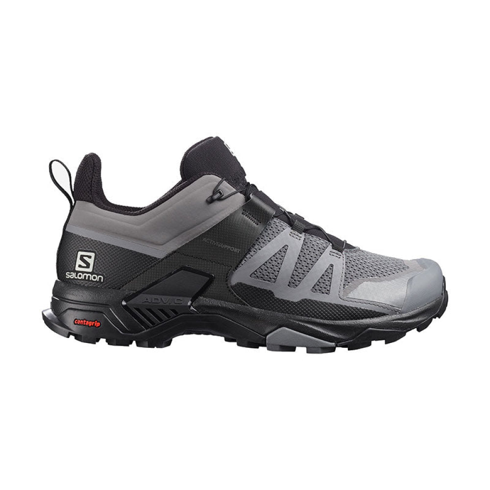 Salomon - Uomo X Ultra 4 Quiet Shade/Black/Quiet Shade 42 2/3