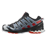 Salomon - Uomo Xa Pro 3D V8 Gtx Black / Fiery Red Faded Denim