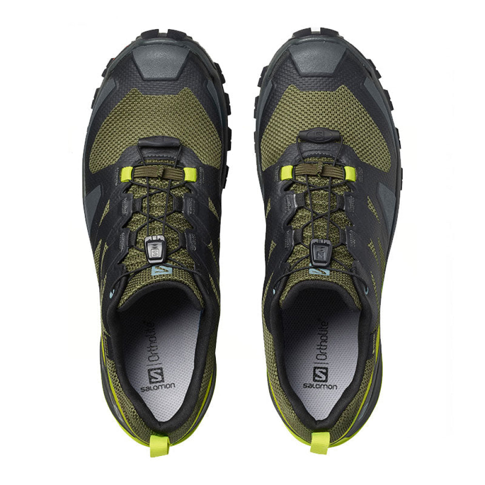 Salomon - Uomo Xa Rogg Gtx Olive Night / Peat Lime Punch