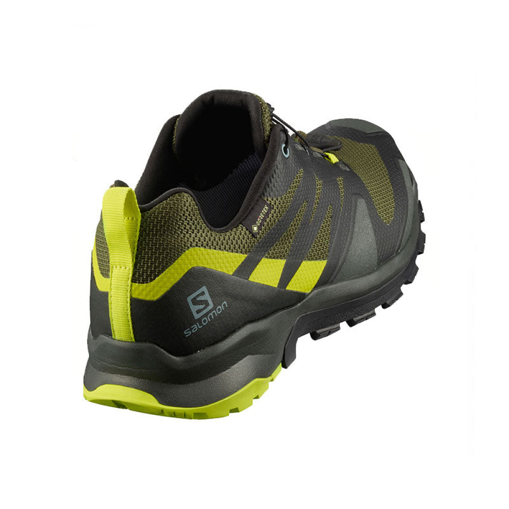 Salomon - Uomo Xa Rogg Gtx Olive Night / Peat Lime Punch