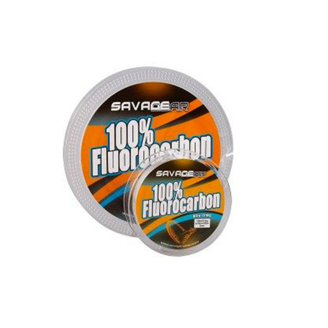 Savage Gear - 100% Fluorocarbon 15M 1.00Mm 100Lbs/45.4Kg Clear