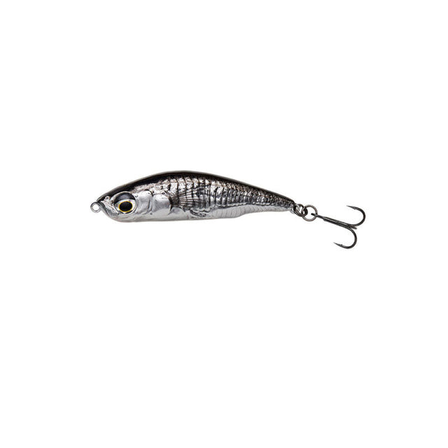 Savage Gear - 3D Sticklebait Pencil 6.5Cm/10.5G Sinking Black Silver