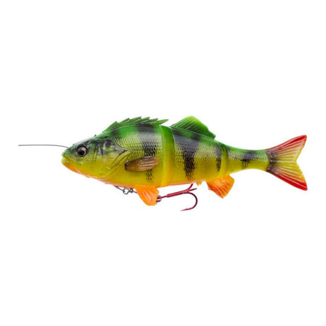 Savage Gear - 4D Line Thru Perch 23Cm 9.1’ 145G 5 1/5 Oz Slow Sink 02 Fire Tiger