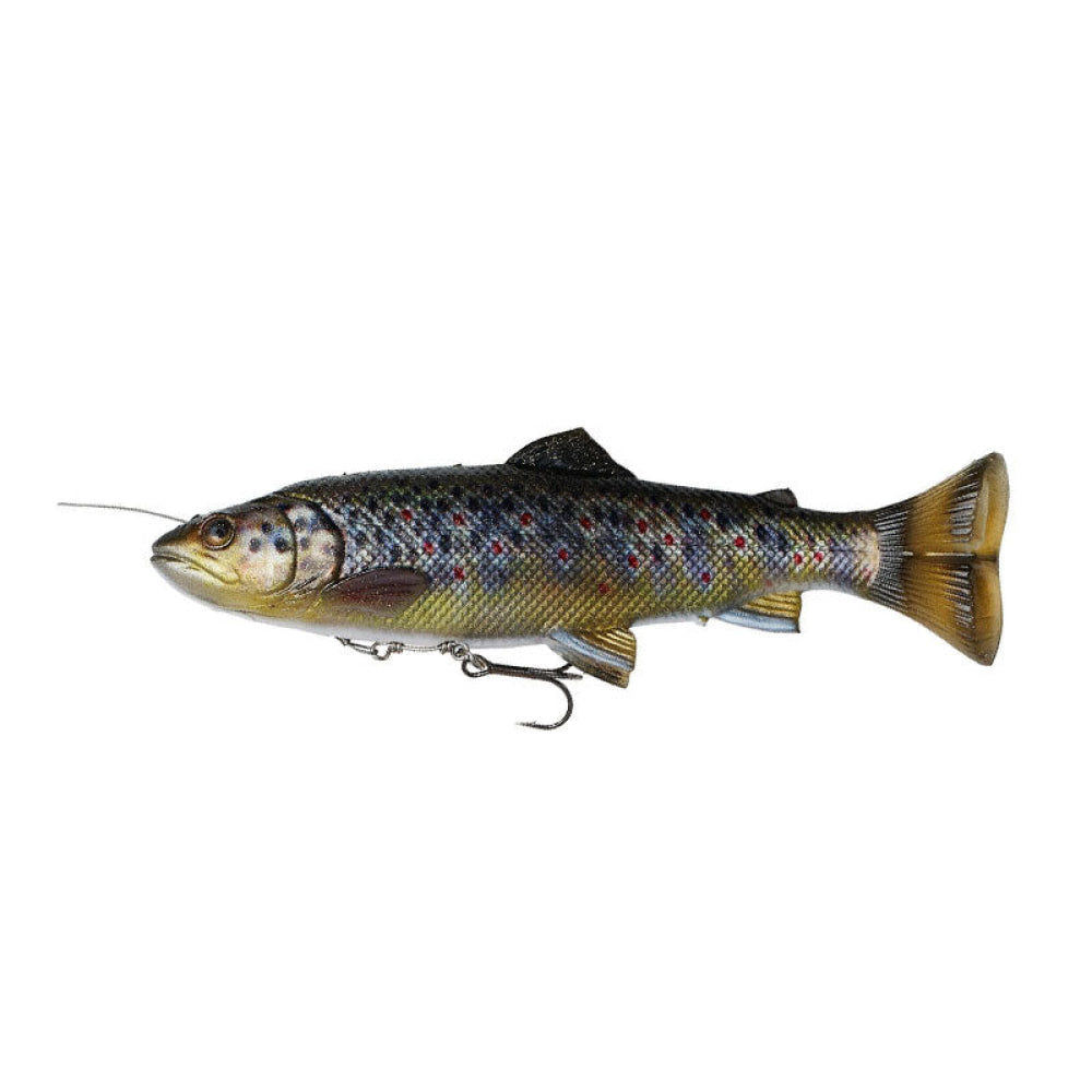 Savage Gear - 4D Line Thru Pulse Tail Trout Ss 20Cm 102G Brown Trout