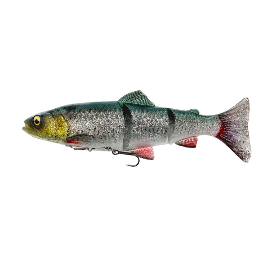 Savage Gear - 4D Line-Thru Trout 15Cm 40G Sinking Green Silver