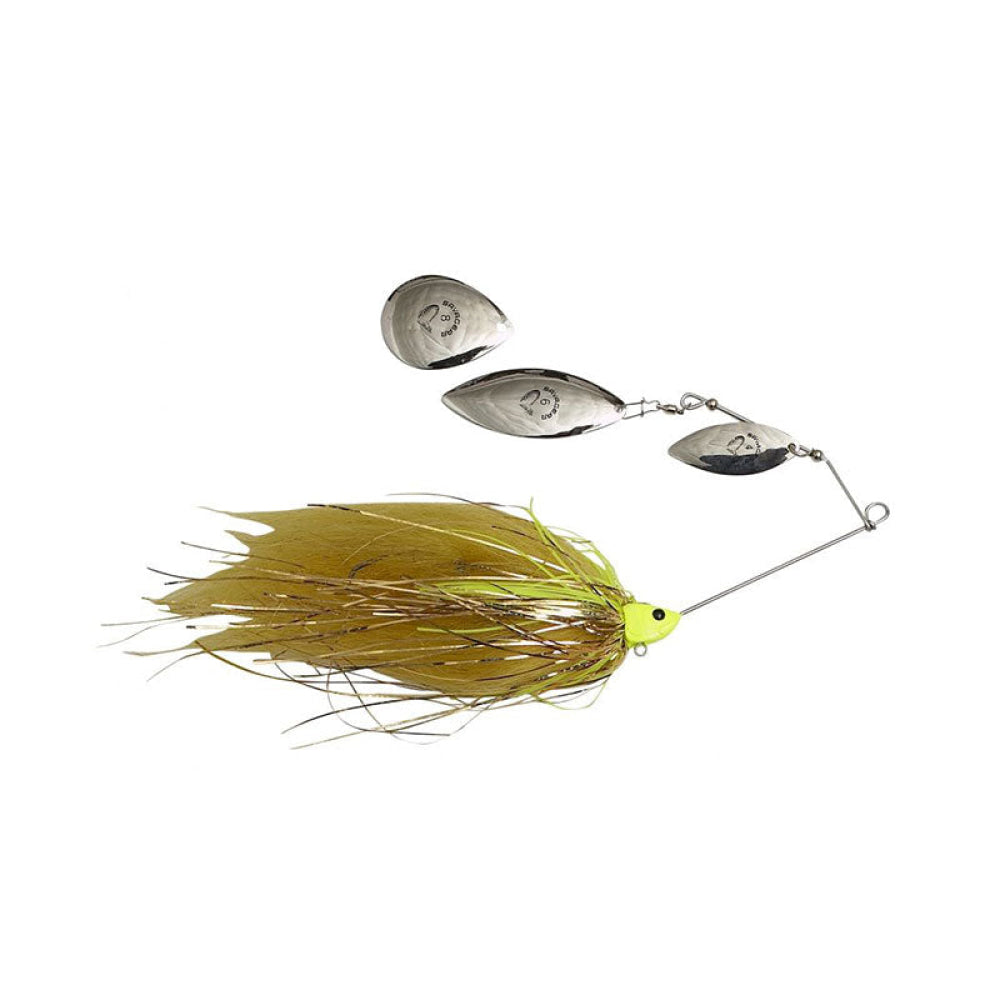 Savage Gear - Da’mega Bush Spinnerbait #8/6+#4 55G Sinking Chartruese Yellow