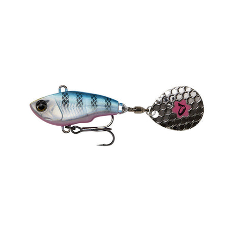 Savage Gear - Fat Tail Spin 5.5Cm/9G Sinking Blue Silver Pink