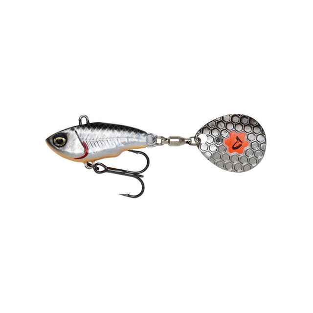 Savage Gear - Fat Tail Spin 6.5Cm/16G Sinking Dirty Silver