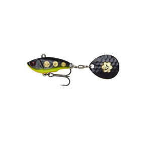 Savage Gear - Fat Tail Spin 8Cm/24G Sinking Black Magic