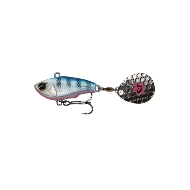 Savage Gear - Fat Tail Spin 8Cm/24G Sinking Blue Silver Pink