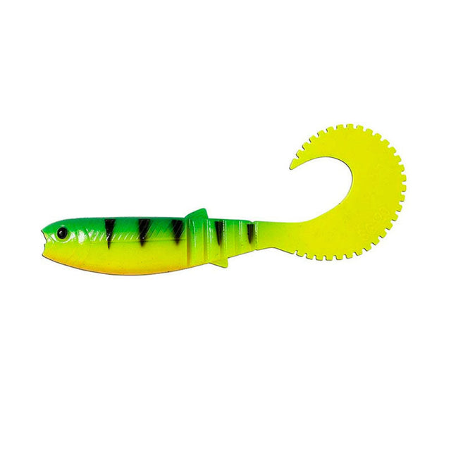 Savage Gear - Lb Cannibal Curl Tail Firetiger 10 Cm / 5 G