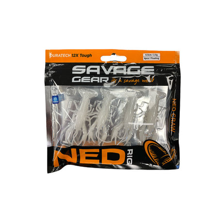 Savage Gear - Ned Craw 6.5Cm 2.5G Floating Albino Craw (4Pz)