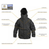 Sbb - Parka Imp. Trasp. Con Liner Col. Nero