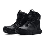 Scarponi - Under Armour Uomo Micro G® Valsetz Leather Waterproof Tactical Black / Jet Gray 001