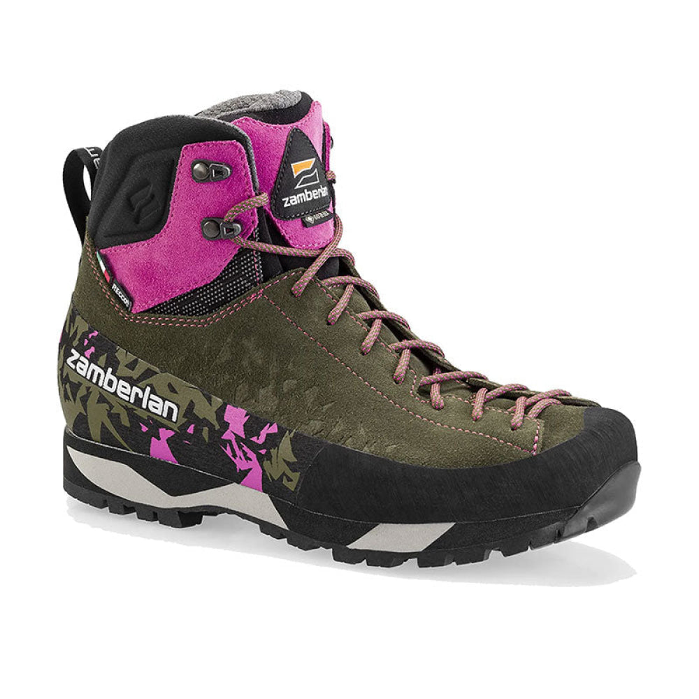 BOOTS ZAMBERLAN 226 SALATHE TREK GTX RR WINS DARK Green Lilac