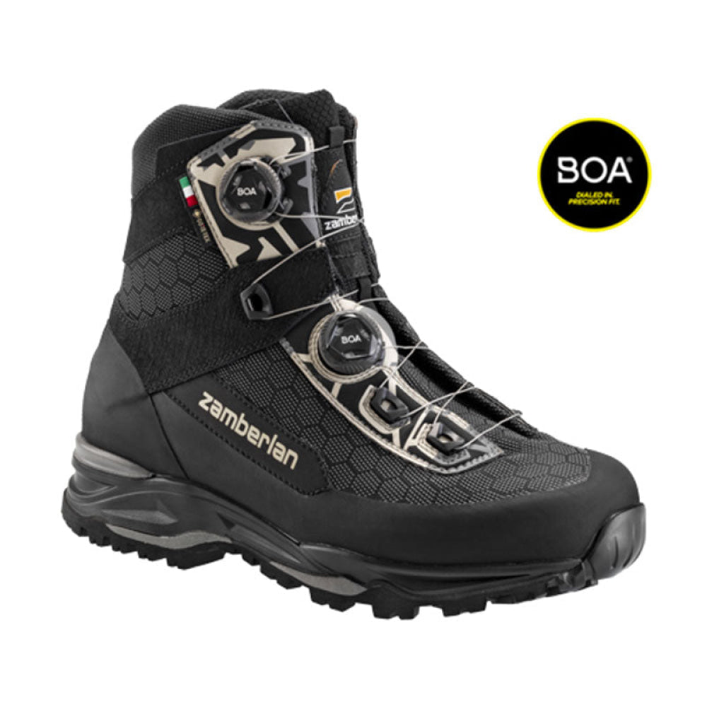 Scarponi - Zamberlan 3033 Rondane Gtx Rr Boa Wl Black Grey 43