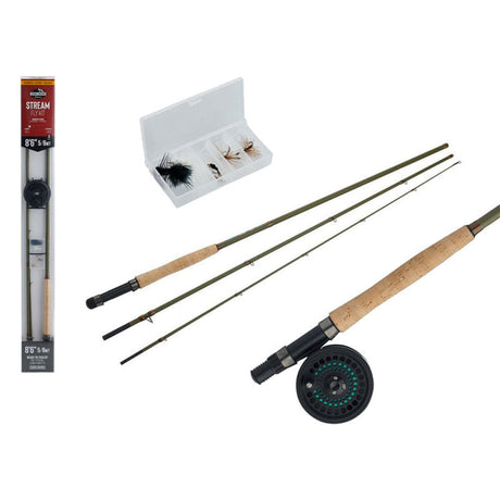 Shakespeare - Cedar Canyon Stream Fly Kit Moderate Action 8’6’ 5/6Wt (3Pz.)