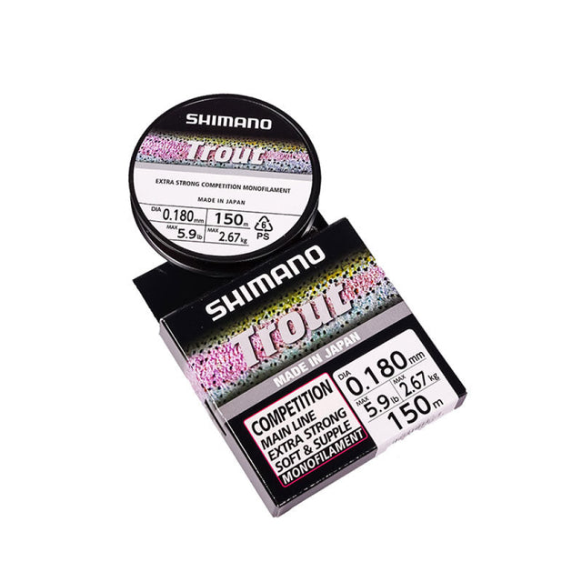 Shimano - Line Trout Competition Leader Fluorocarbon 0.165Mm/4.5Lb/2.05Kg/50M