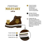 Solette - Footgel Military Eucalipto