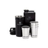 Stanley - Adventure Pre-Party Shot Glass + Flask Set 6 Pz Matte Black Pebble