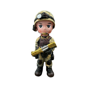 Statuetta Soldato American Corps Soldier 16Cm