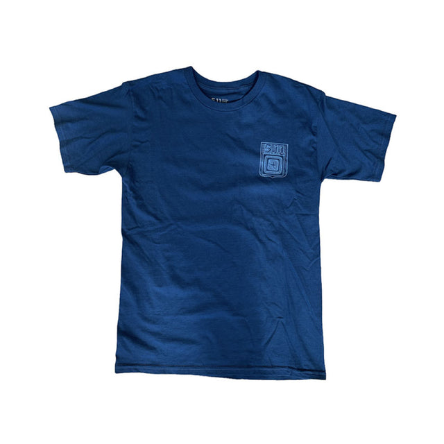 T-Shirt - 5.11 S/S Logo T-Proud Bird 707 Harbor Blue