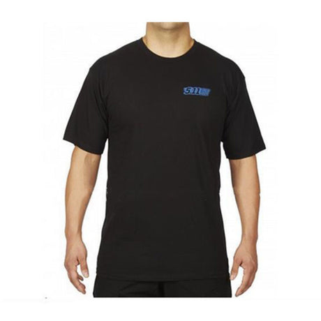 T-Shirt - 5.11 S/S Logo T-Red Scope 019 Black L