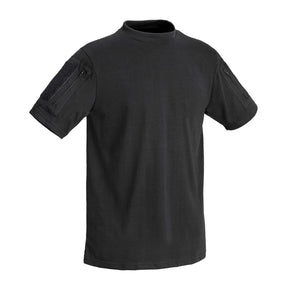 T-SHIRT - DEFCON 5 - TACTICAL SHORT SLEEVES WITH POCKETS Black - M