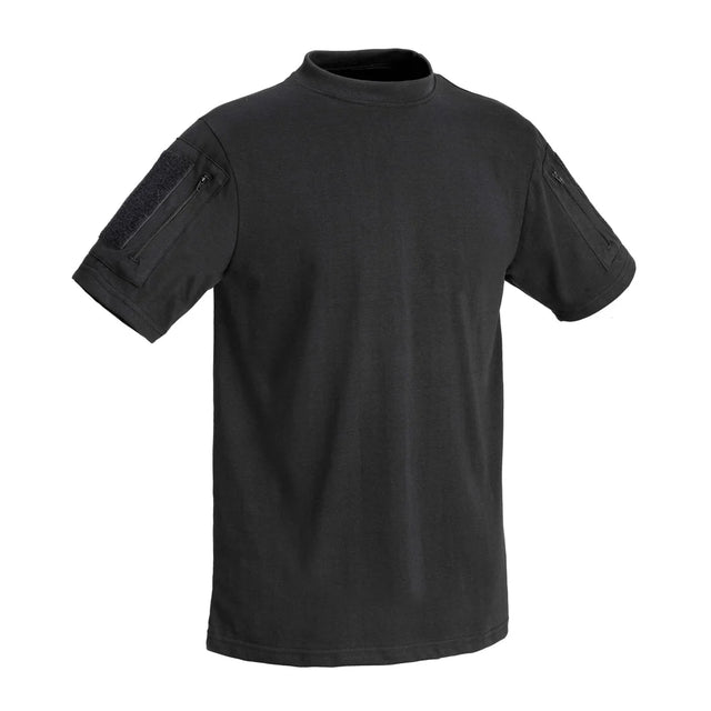 T-SHIRT - DEFCON 5 - TACTICAL SHORT SLEEVES WITH POCKETS Black - M