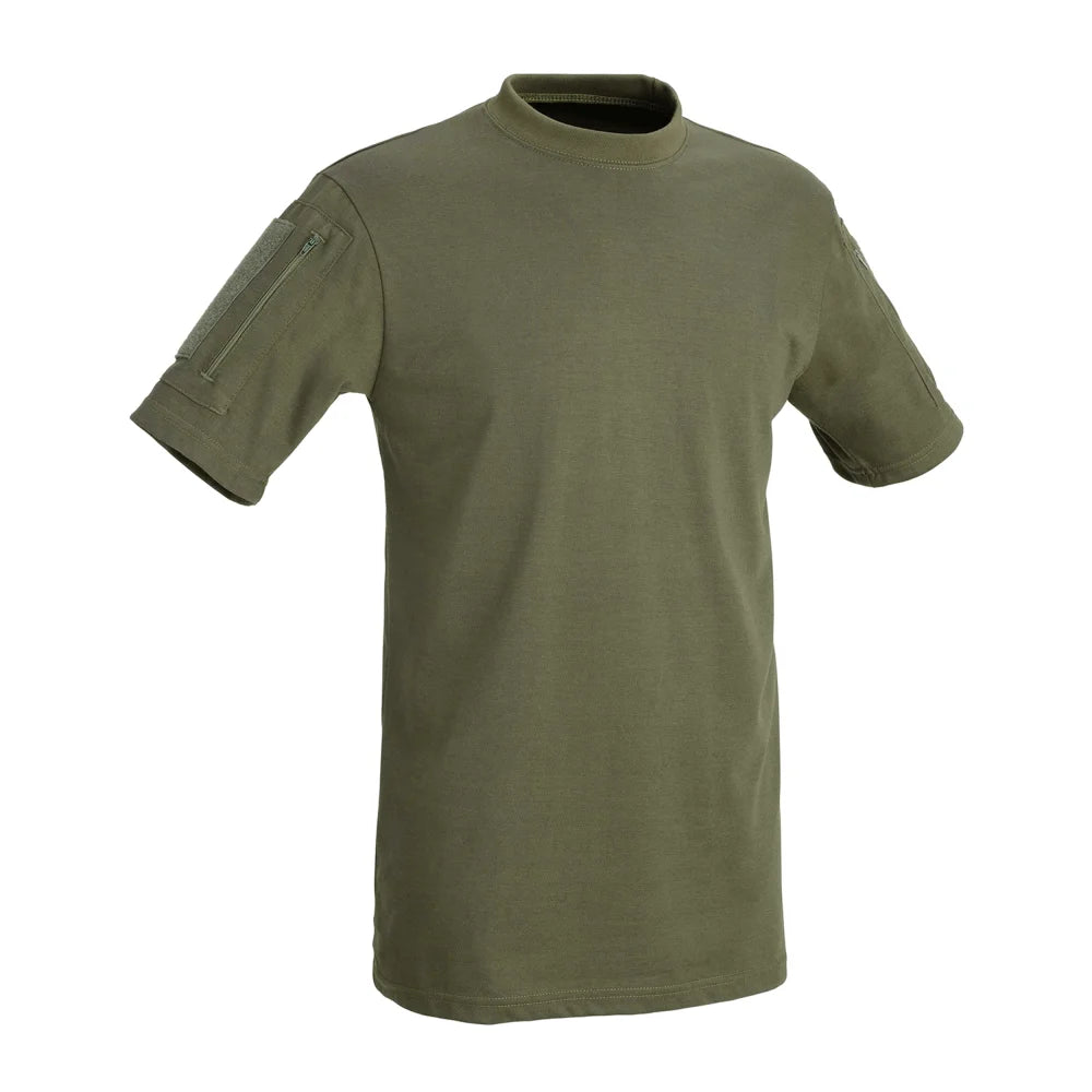 T-SHIRT - DEFCON 5 - TACTICAL SHORT SLEEVES WITH POCKETS OD Green - M