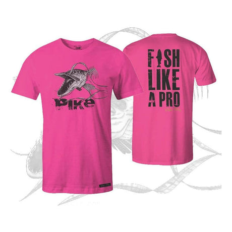 T-Shirt - Fladen Fishing Angry Skeleton Pike M