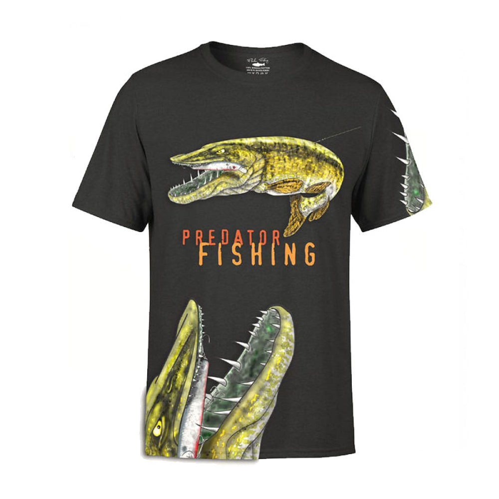 Fladen Fishing Greedy Perch T-Shirt-XXL