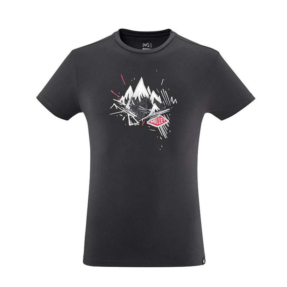 T-Shirt - Millet Boulder Ts Ss M 0247 Black