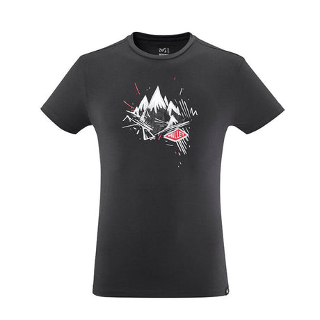 T-Shirt - Millet Boulder Ts Ss M 0247 Black