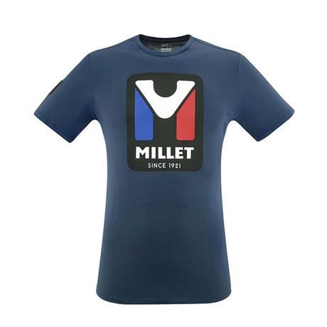 T-Shirt - Millet Heritage Ts Ss M 7317 Saphir
