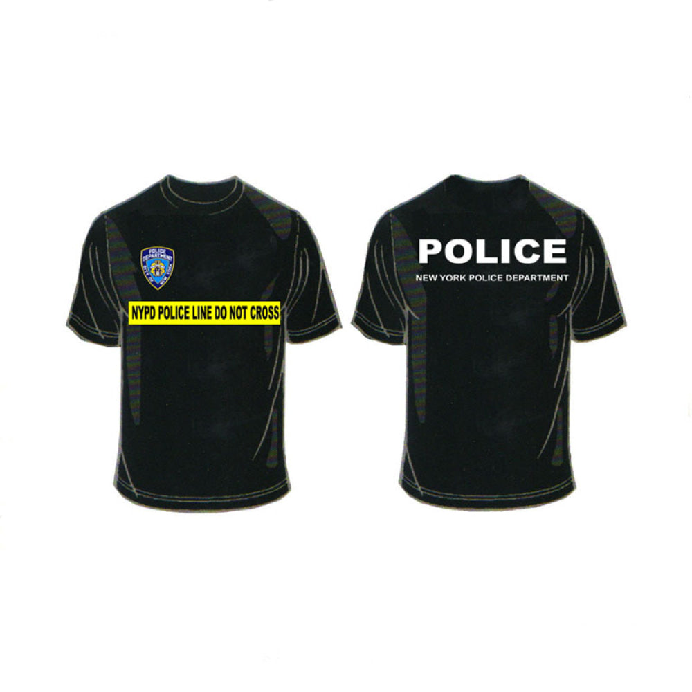 T-Shirt - Nypd/Do Not Cross The Line S