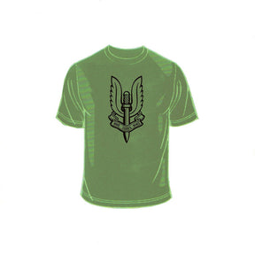 T-Shirt - Sas Special Air Service Inglesi Verde S